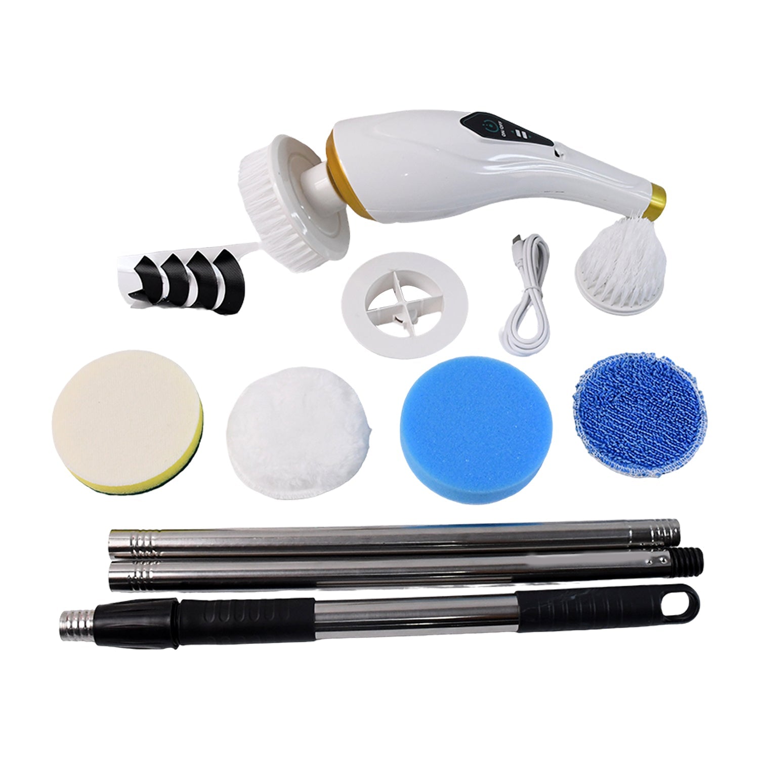 Adjustable Spin Scrubber Tool Adjustable Spin Scrubber Tool